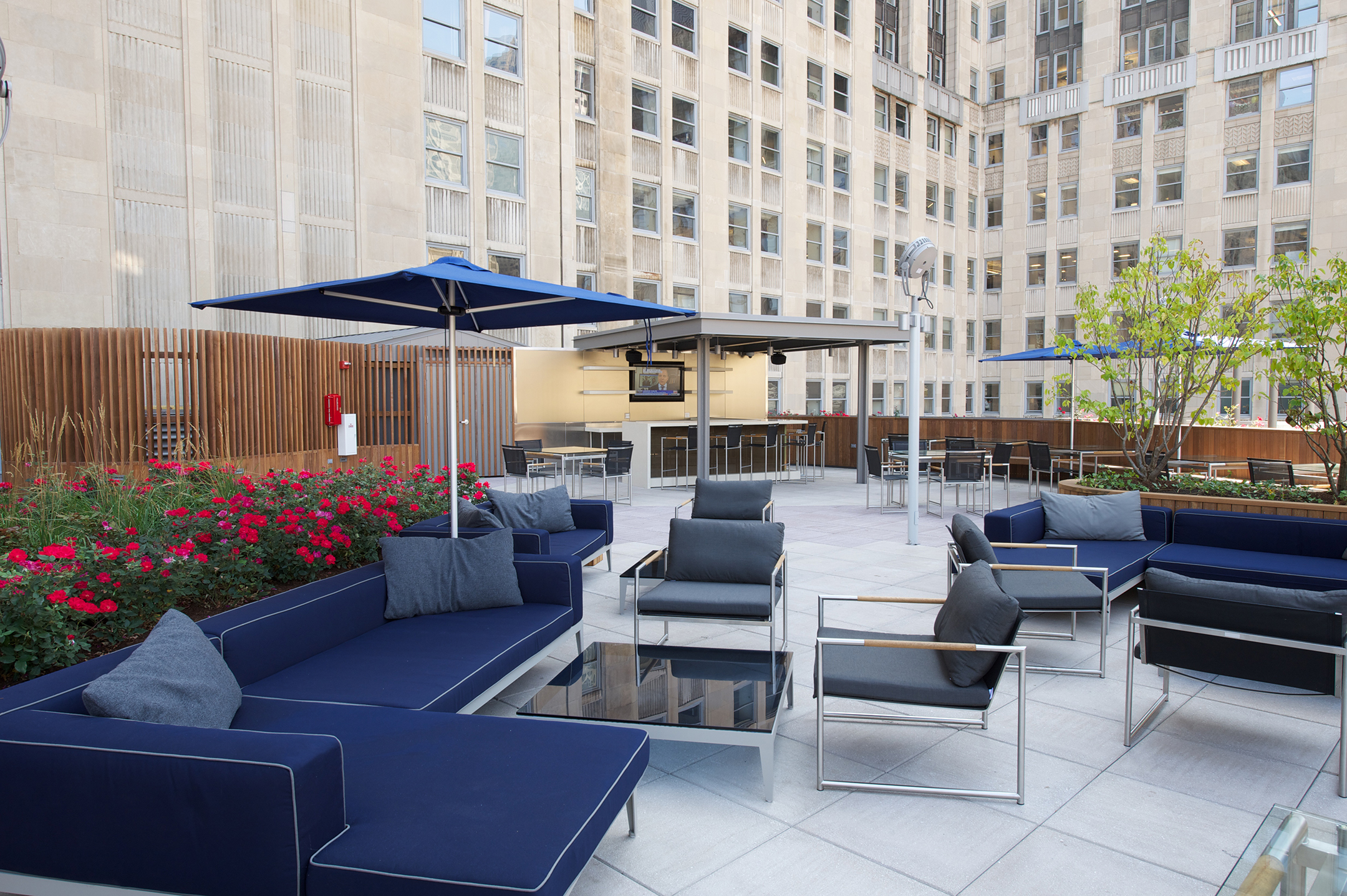 Civic Opera Building Rooftop Deck