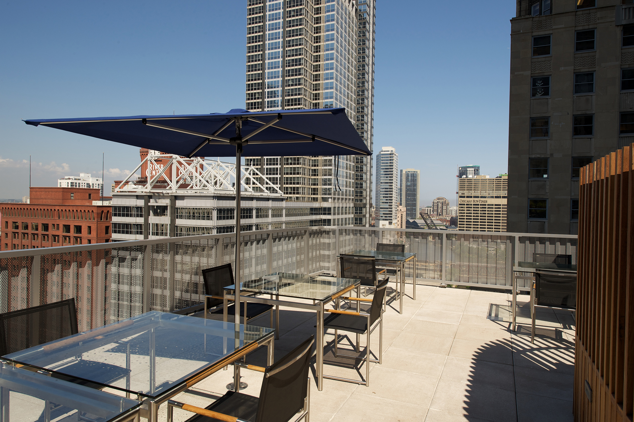 Civic Opera Building Rooftop Deck