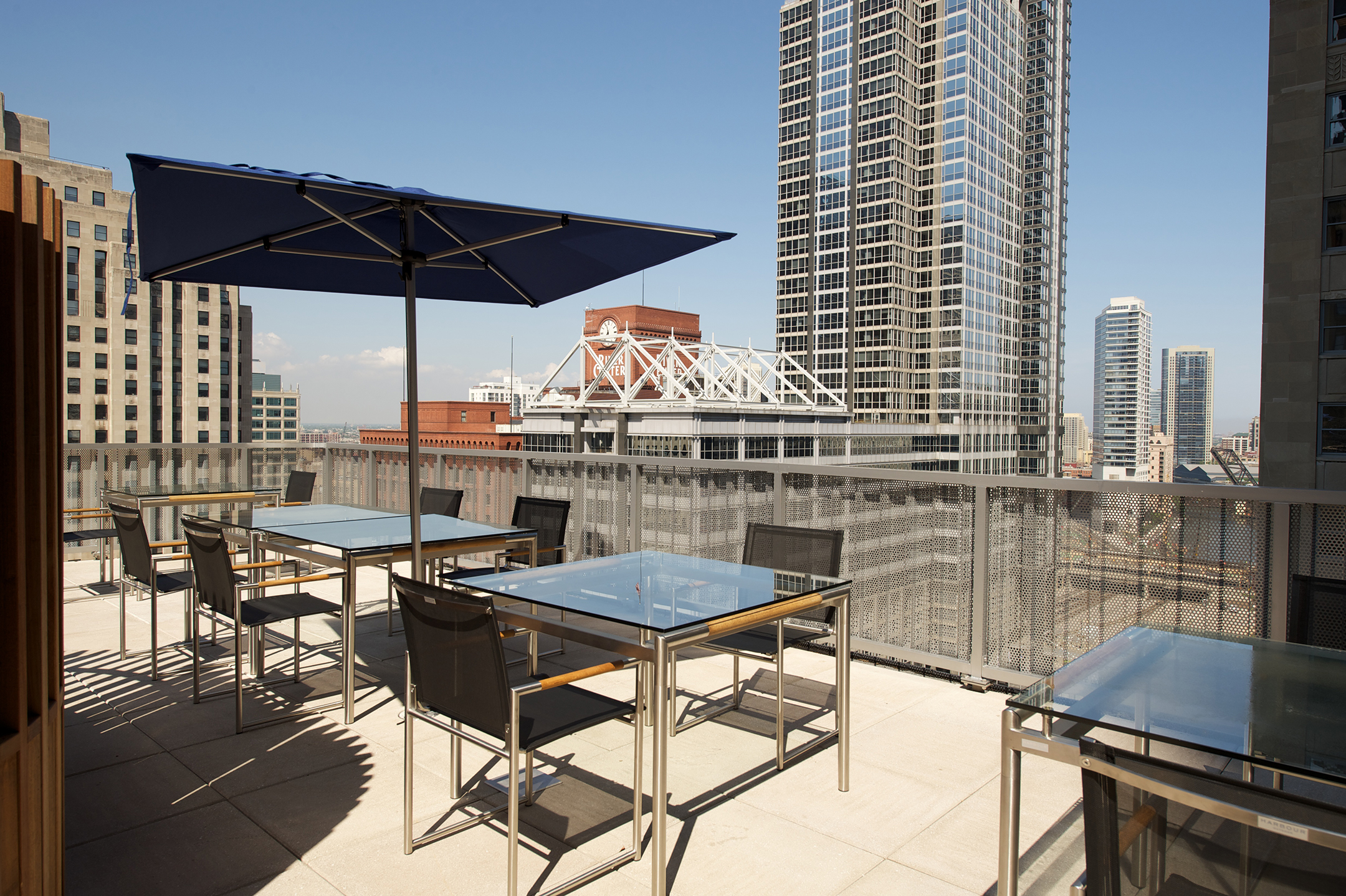 Civic Opera Building Rooftop Deck