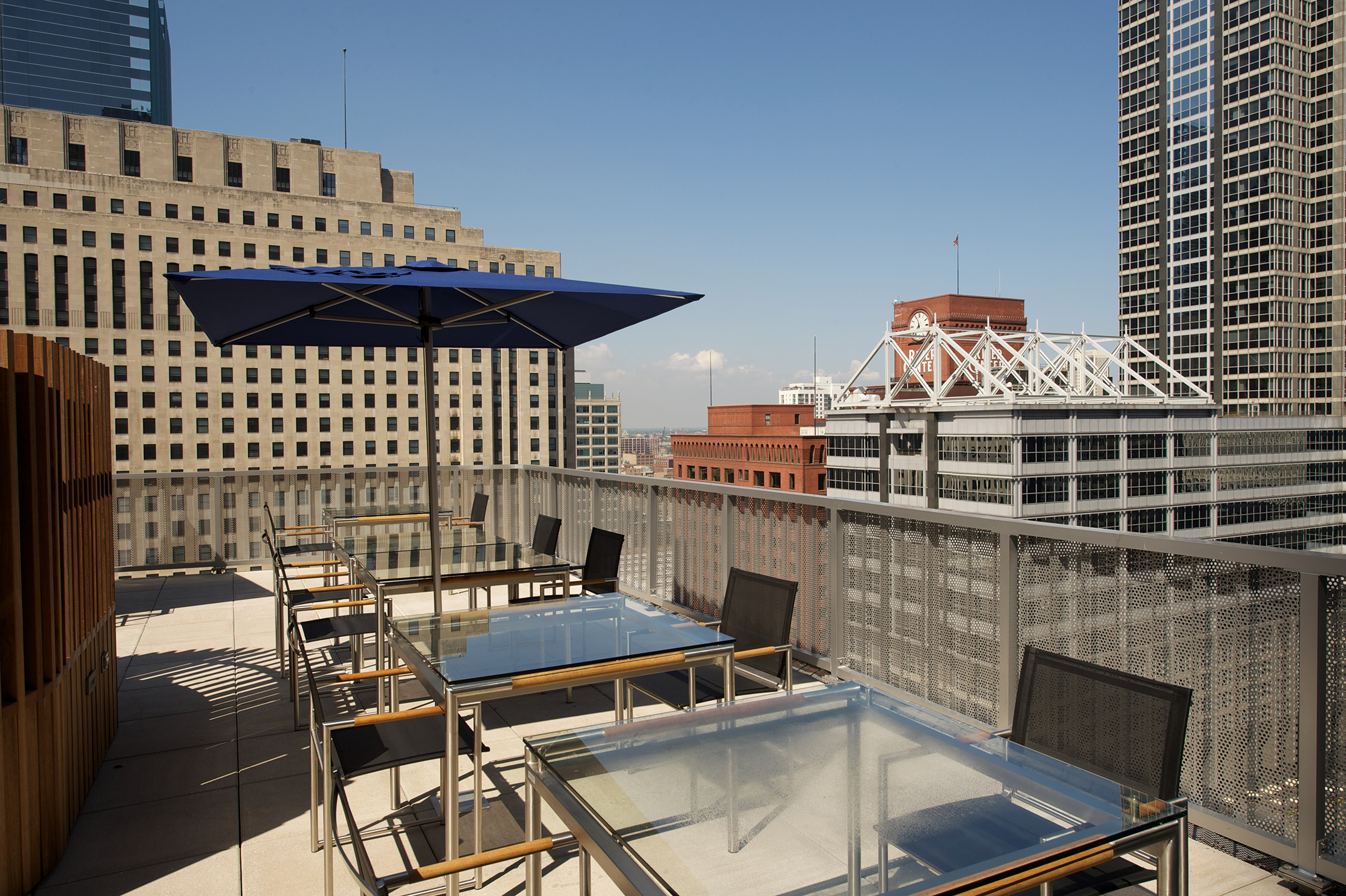 Civic Opera Building Rooftop Deck