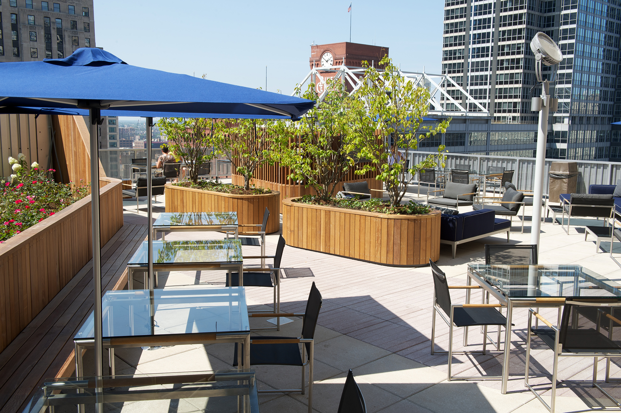 Civic Opera Building Rooftop Deck