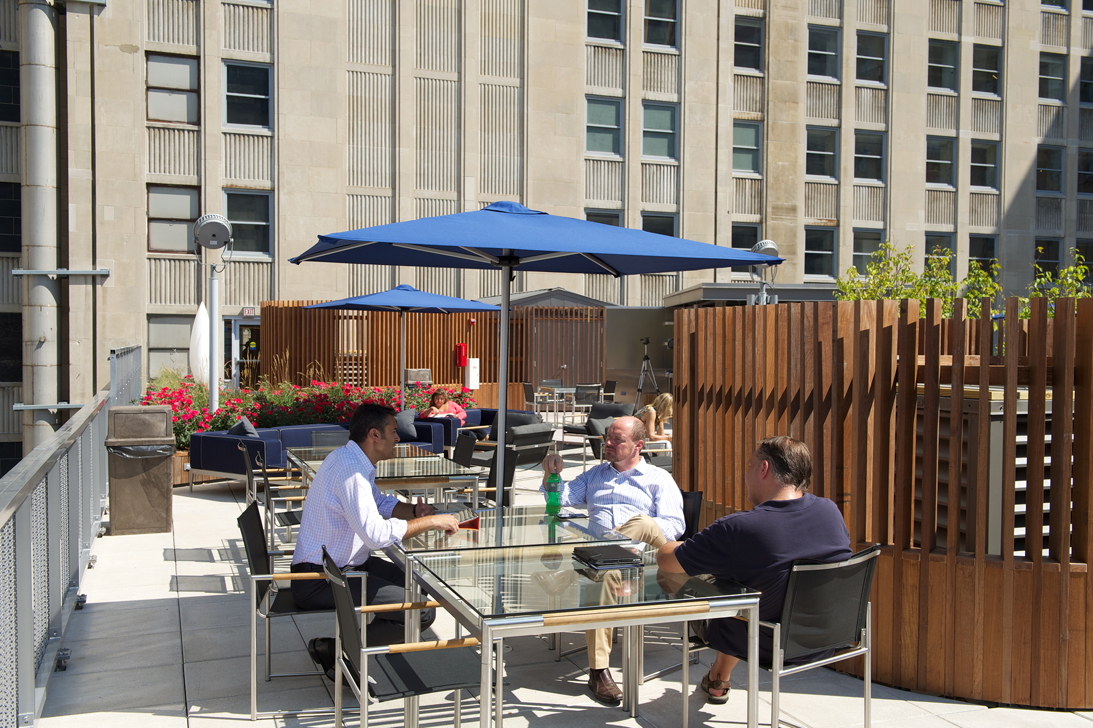 Civic Opera Building Rooftop Deck